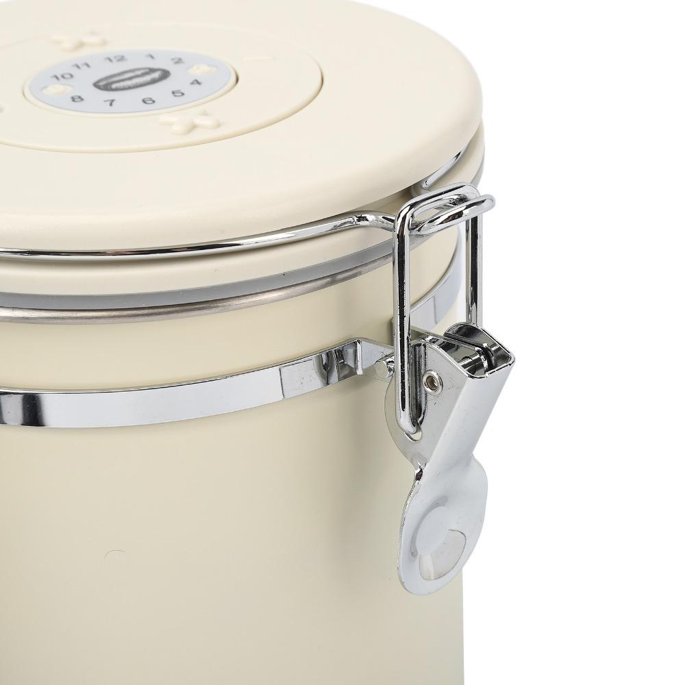 Vacuum Seal Coffee Bean Storage Container Stainless Steel Coffee Canister For Coffee Beans
