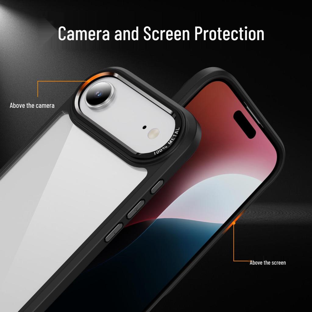 High-Transparency Acrylic Lens Protector Case for iPhone 17 Air