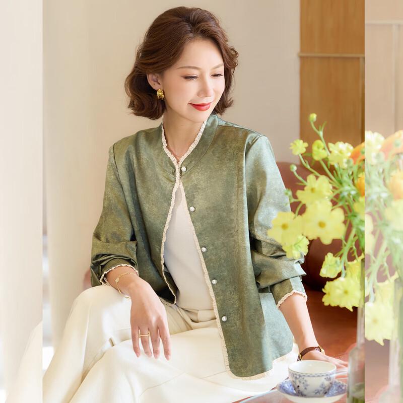 

Повседневный кардиган в китайском стиле от Qianlian Mom L