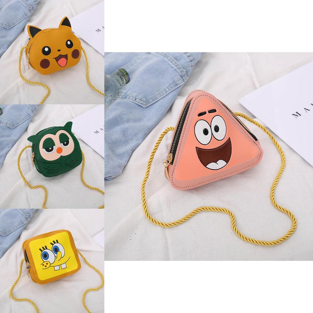 Adorable Cartoon Children's Bag Cute Mini Pu Leather Crossbody For Kids