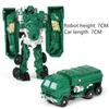 Children Toys Mini Transformation Robot Kit Toys Models 2 In 1 Deformed Car Toy Robots Toys for Kids Gift  Action Figure