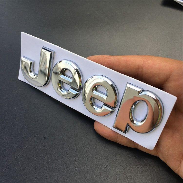 3D Metal Emblem Decal for Jeep Compass & Wrangler