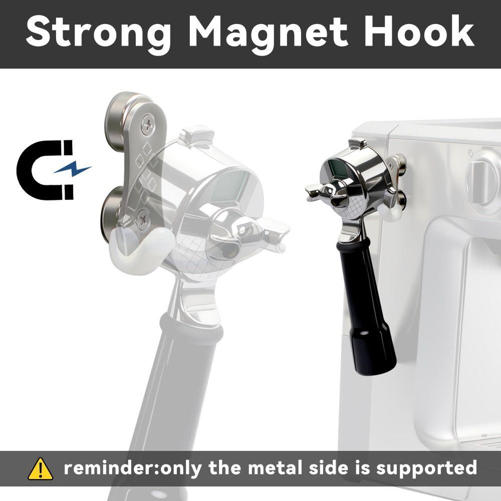 Magnetic Portafilter Holder Wall Mount Magnet Hook Espresso Accessories Organizer Home Cafe