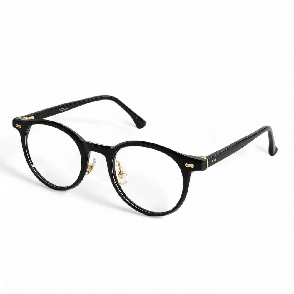 Adige Yvette (black) GL1038 Men s & Women s Glasses Eyeglass Frames Horn-rimmed Gleip GL1038 (Black)