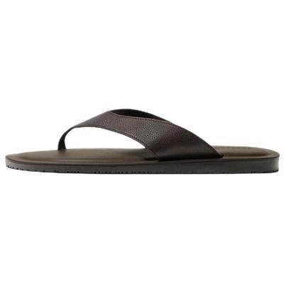 ORIGINS Plastic Sole No Special Function Flip Flops Men's Brown 2762720700