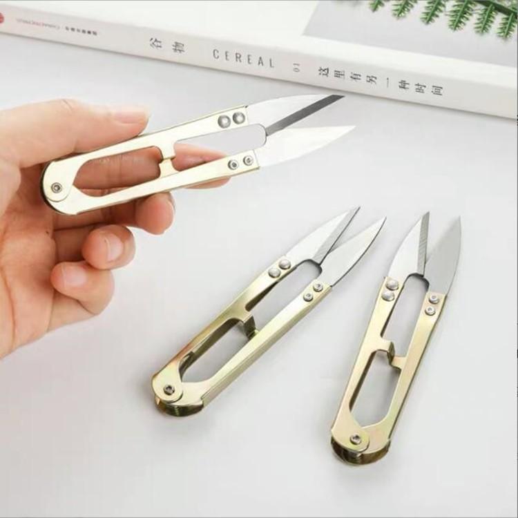 1PC Sewing Scissors Stainless Steel Retro Embroidery Tailor Scissors Dressmaker Shears Fabric Cutter DIY Sewing Accessories