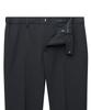 Musinsa Standard Lightweight Tapered Hidden Banding Crop Slacks [Dark Gray]