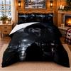 Scream Ghostface Pattern Bedding 3Pcs Set Bed Sheet And Pillowcases For Indoor Bedroom