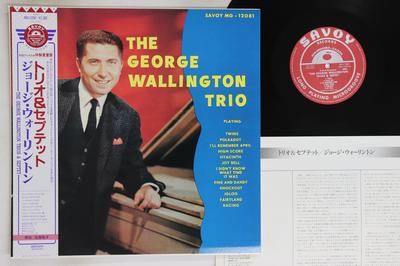 LP Record GEORGE WELLINGTON  George Wallington Trios  Septet MGJ12081 SAVOY 1985 Japan Obi Jazz Used