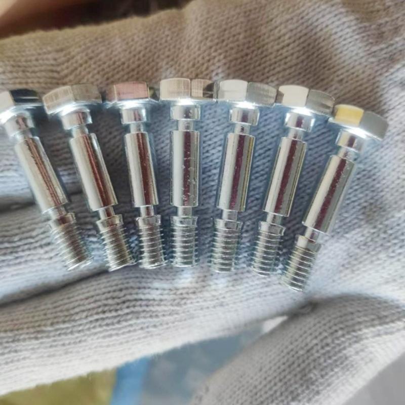 Practical Snow Blower Shear Bolt and Nut Set Model 707555 Metal Construction Replacement Nut Suitable for Winter Use