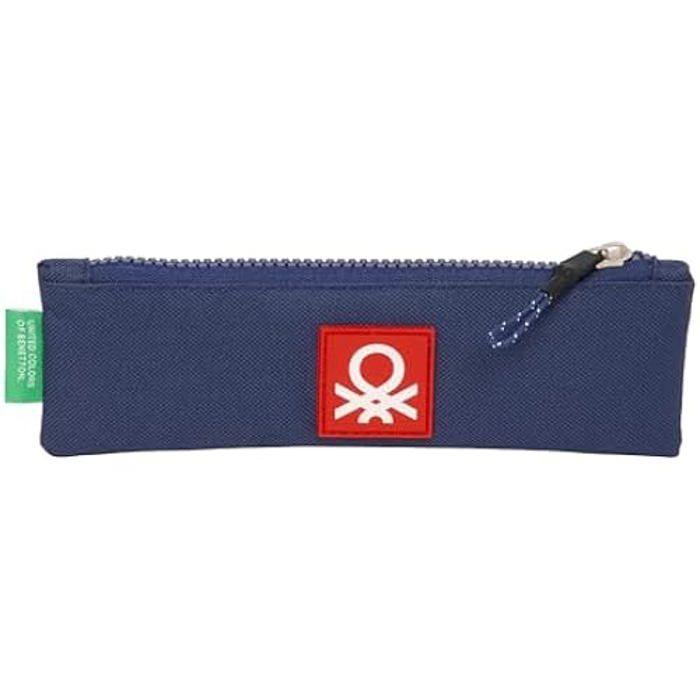 Trousse Scolaire - SAFTA - Benetton Flag - Multicolore - Confortable - Enfants 5-14 Ans