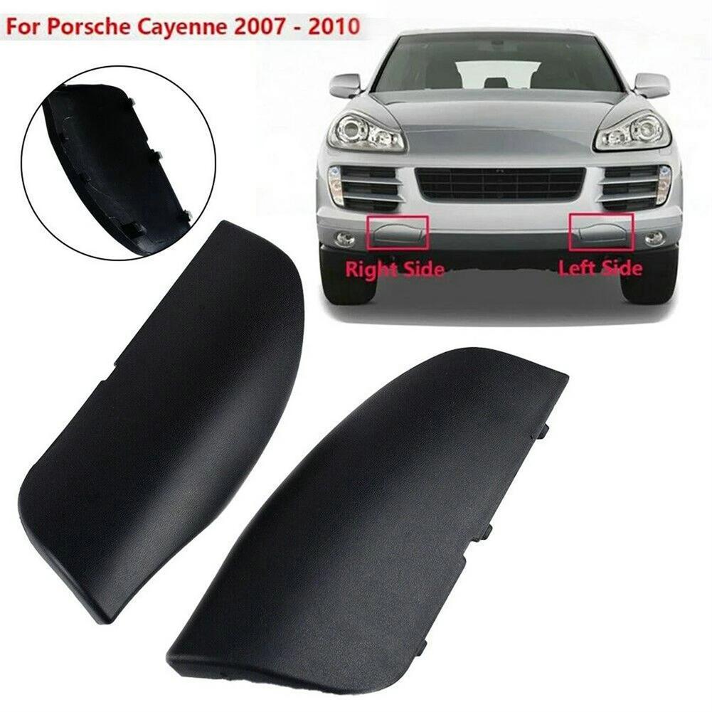 Front Bumper Cover Bumper Tow Hook Cover Car Maintenance Black Brand New Easy Installation OEM Number 95550515510