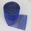 Rhinestone Ribbon Bling Wrap Bulk DIY Roll for Event Decorations Bridal/Baby Shower Birthdays, Arts & Crafts Vase & Party Decorations (Royal Blue, 10
