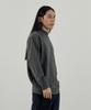 Analog Mood-Like Semi-Half Turtleneck Knit (Gray)