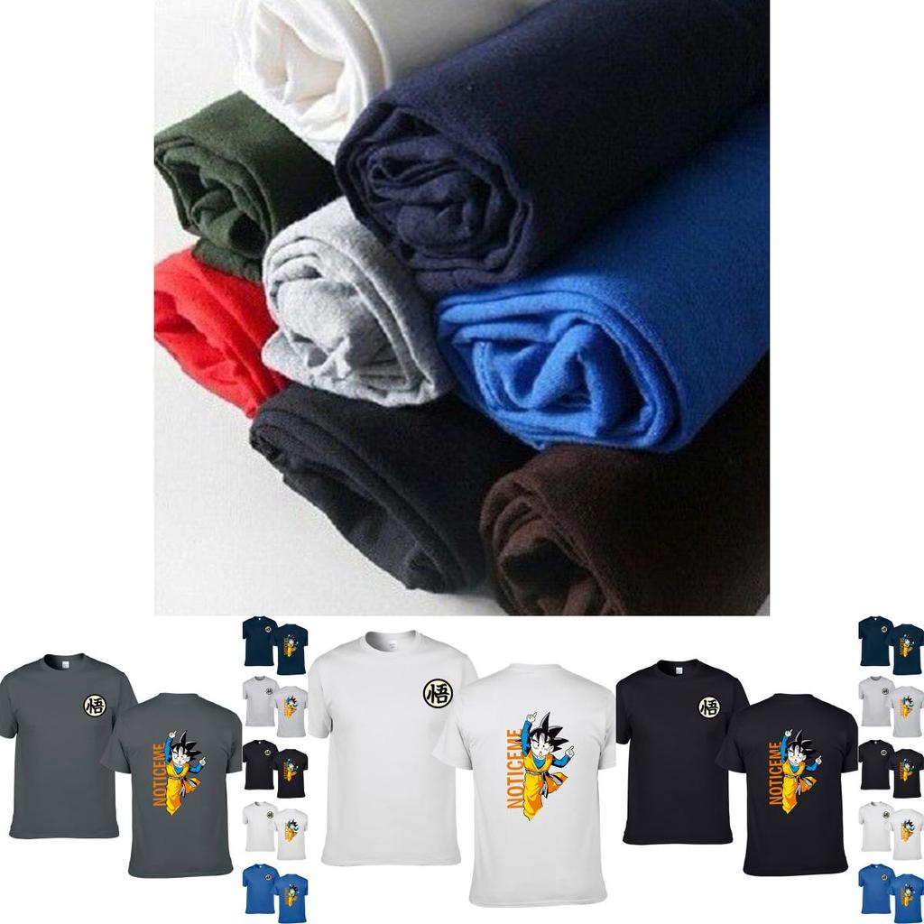Anime Dragon Ball Z Goku Short Sleeve T-shirt With Premium Cotton Blend Material