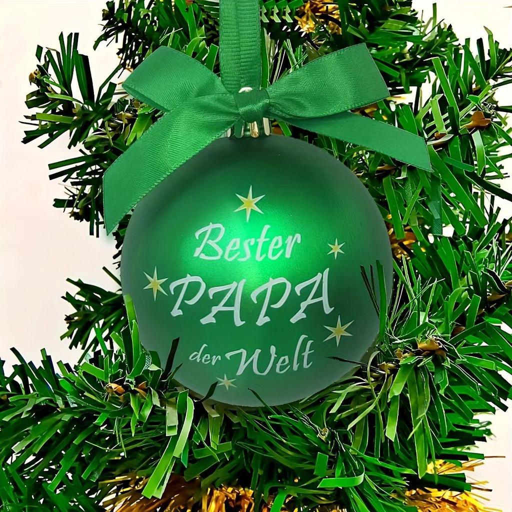 Zibei Christmas Tree Balls: In Memory of Dear Grandparents