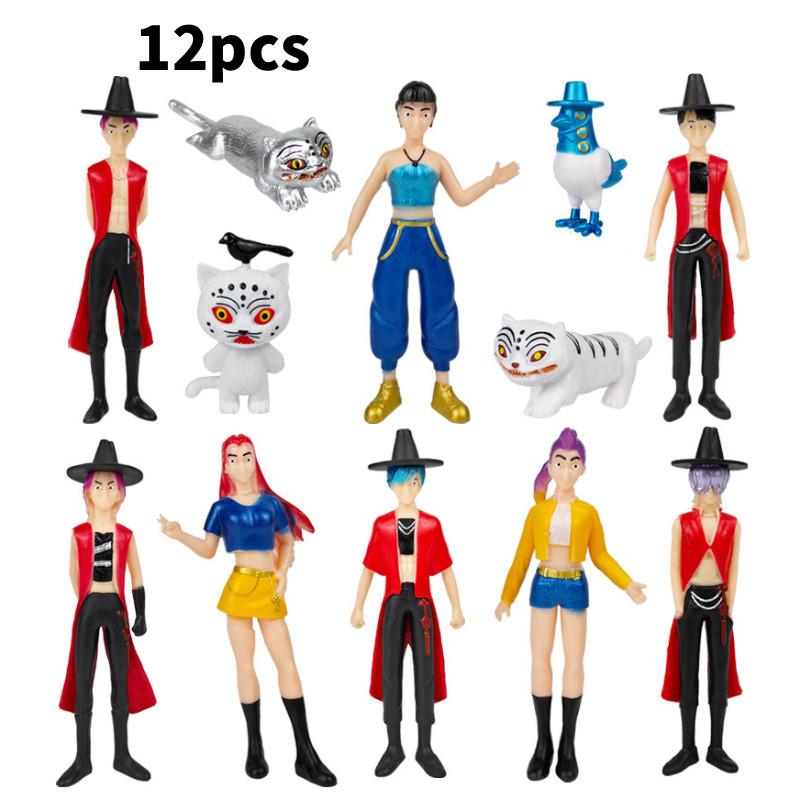 Demon Kpop Hunters Model Toy Tiger Game Character Pvc Desktop Collectors Figure