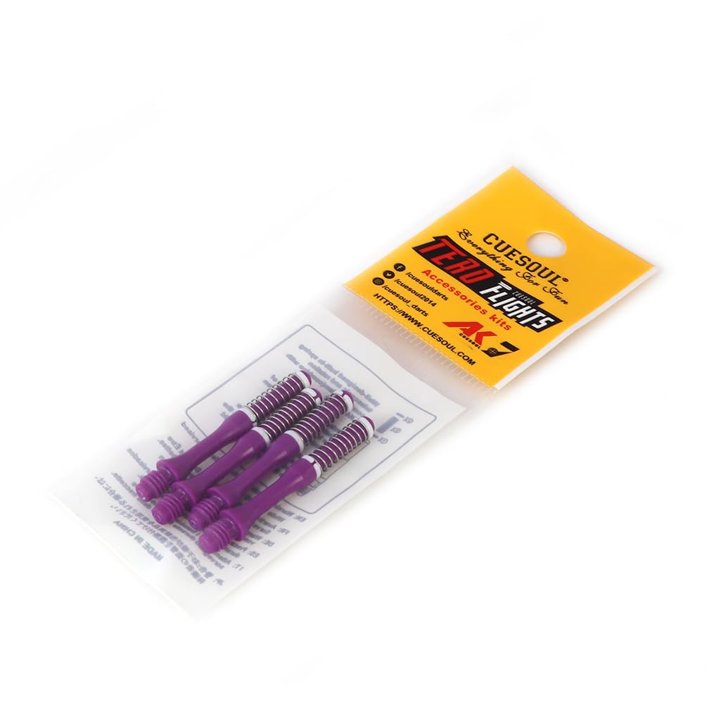 Cuesoul TERO System AK7 Telescopic Integrated Slim Shape Dart Shaft, Set of 4 - F44mm (CS-AK7+10XF44)
