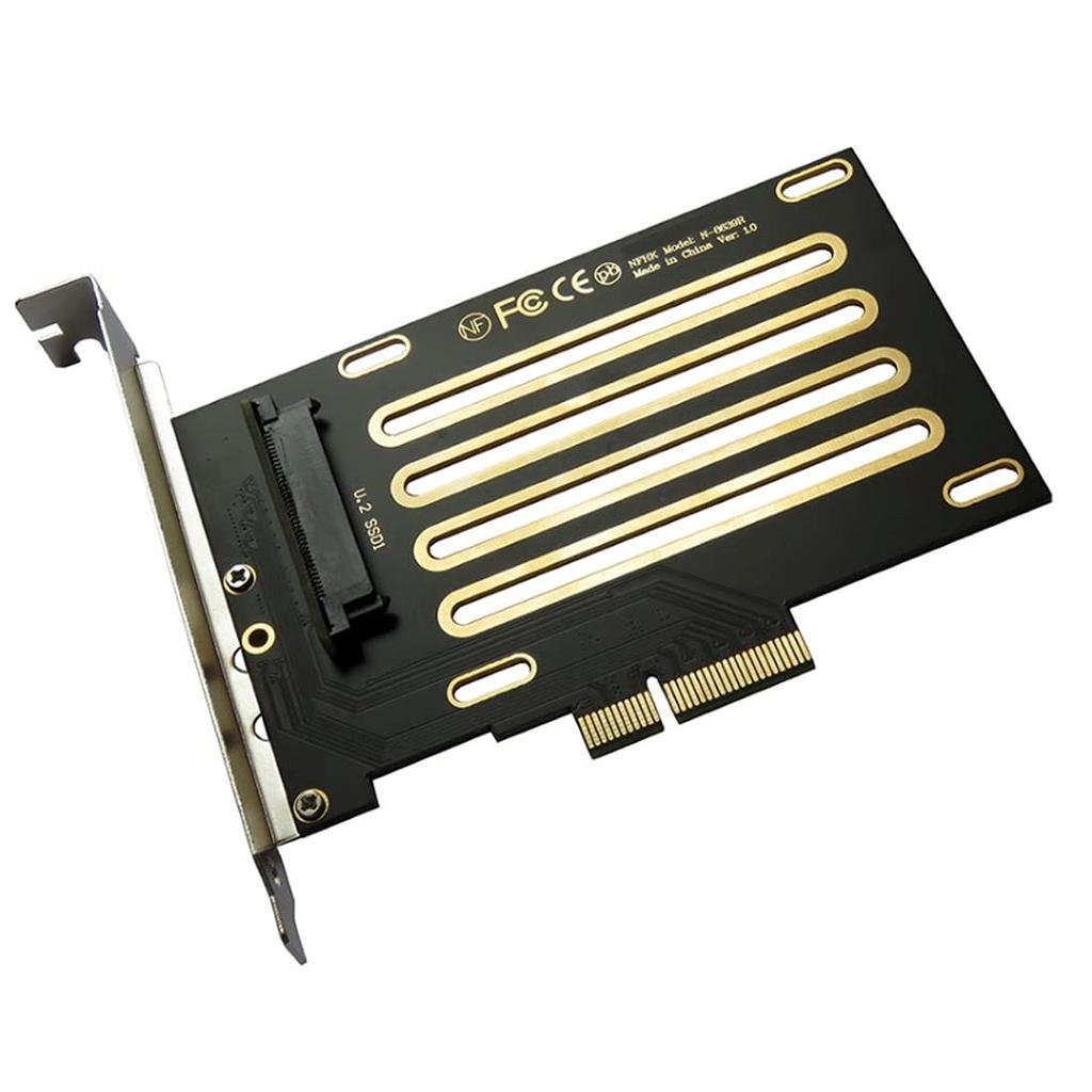 CHENYANG CY U.2 U2 Kit SFF-8639 to PCI-E 3.0 x4 Lane Host Adapter for Intel Motherboard & 750 NVMe PCIe SSD