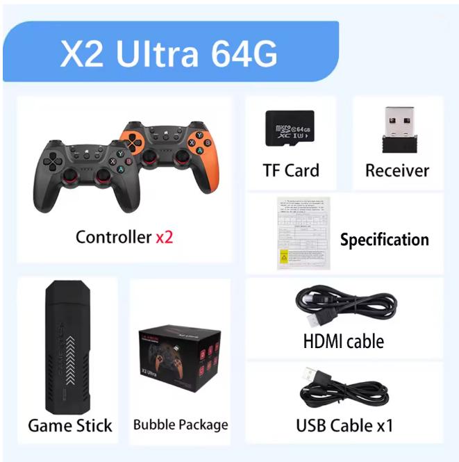 X2 Ultra Game Stick 256GB 60000+