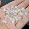 Pack of 100 Silicone Earring Plugs Earrings Back Clear Rubber Ear Studs Stoppers Comfortable Closures for Heavy Earrings