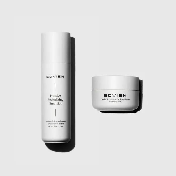 Slow-aging high-moisture emulsion & eye cream 2-piece set