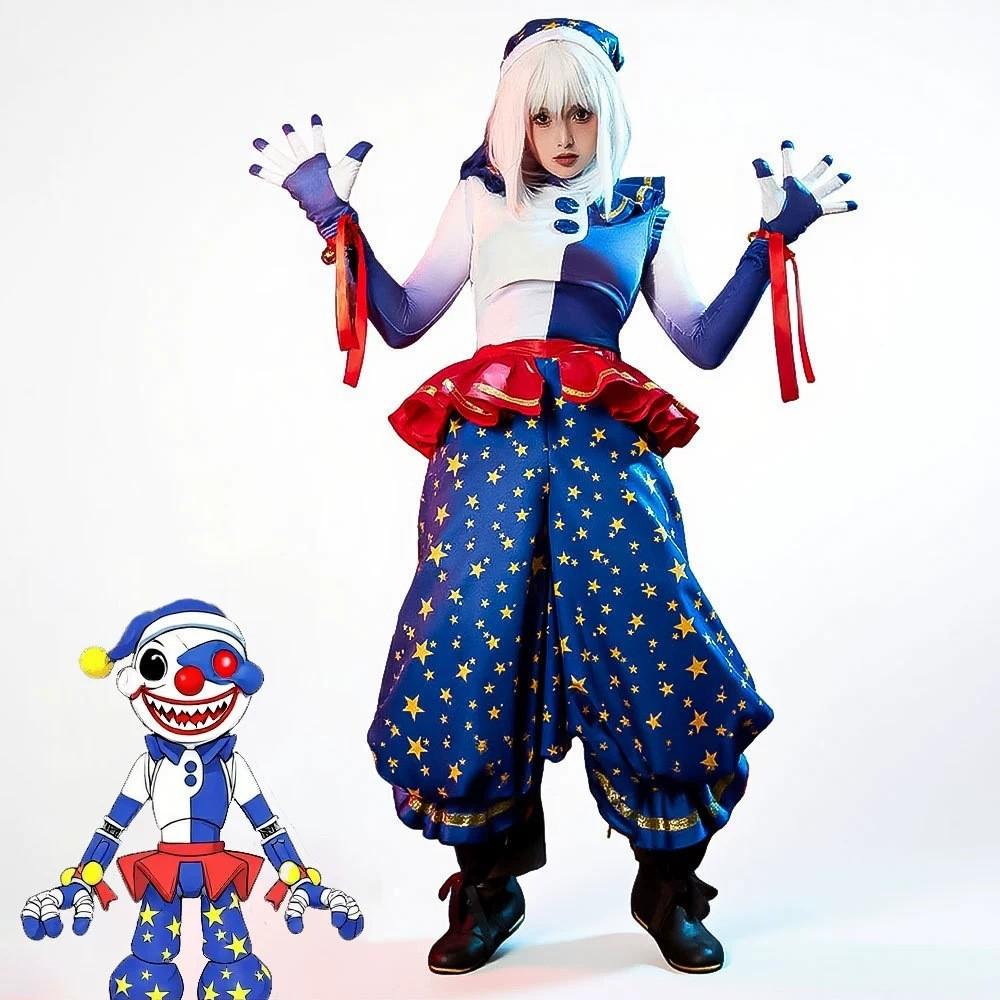 Five Nights At Freddys Security Breach Moondrop Cosplay Jacket And Pants With Game Theme For Party Cosplay
