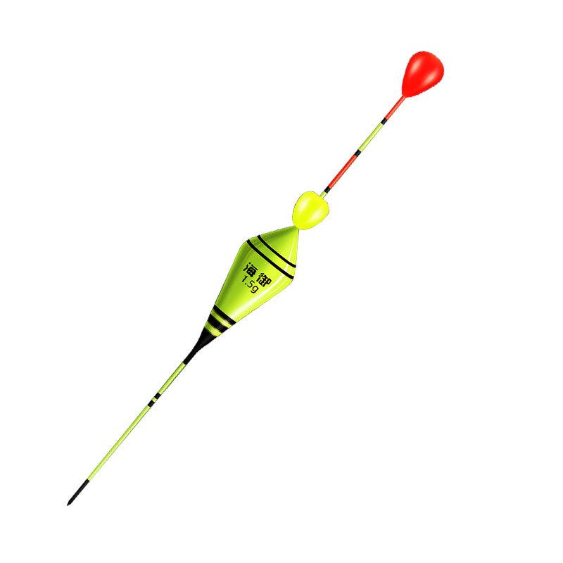 Ultra-Short Grass Hole Nano Fish Float for Crucian Carp with Thickened, Eye-Catching Design