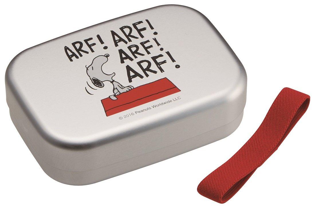 Skater Aluminum Lunch Box 370ml Snoopy 17 Made in Japan ALB5NV