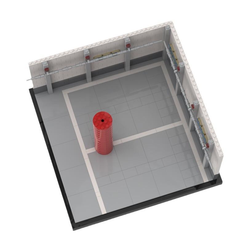 M Building Block Compatible 96211 Parking Lot 8 Grid Car Professional Parking Space Assembly Speed Series Boy