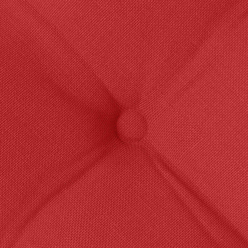 Seat Cushions 4 Pcs Red 40 X 40 X 6 Cm Fabric