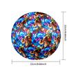 Demon Slayer Printed Size 5 Standard Football, Waterproof PU Training Soccer Ball for Outdoor Sports
