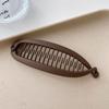 Japanese & Korean Fishtail Banana Clip - Vertical Updo Hair Accessory for Thick Hair