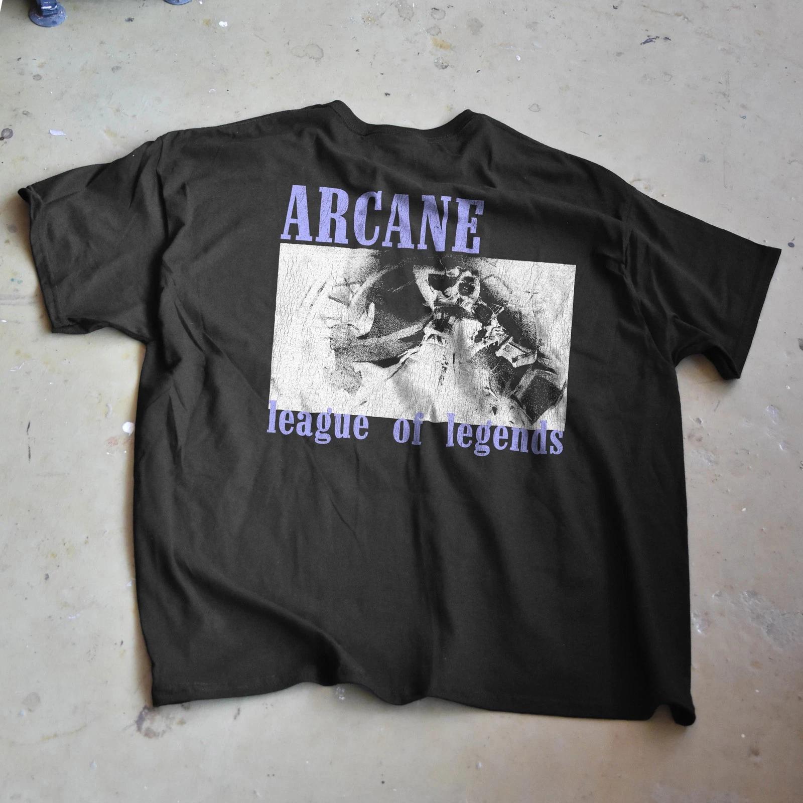 Jinx Arcane T-Shirt | Gaming Shirt | LOL Shirt | Video Game Shirt | M 3XL