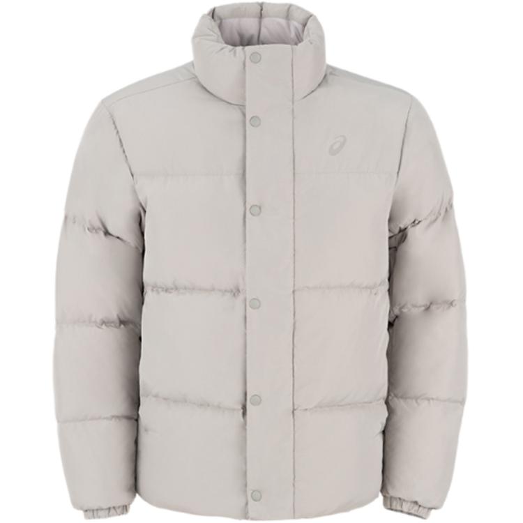 

Asics Толстая Теплая Однотонная Куртка Пуховик с Воротником-стойкой и Длинным Рукавом Мужская Верхняя Одежда 2031F505-020 S