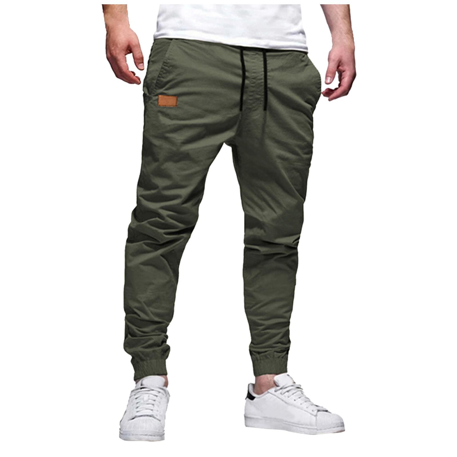 

Men s Sports Casual Jogging Trousers Lightweight Hiking Work Pants Outdoor Pant XL