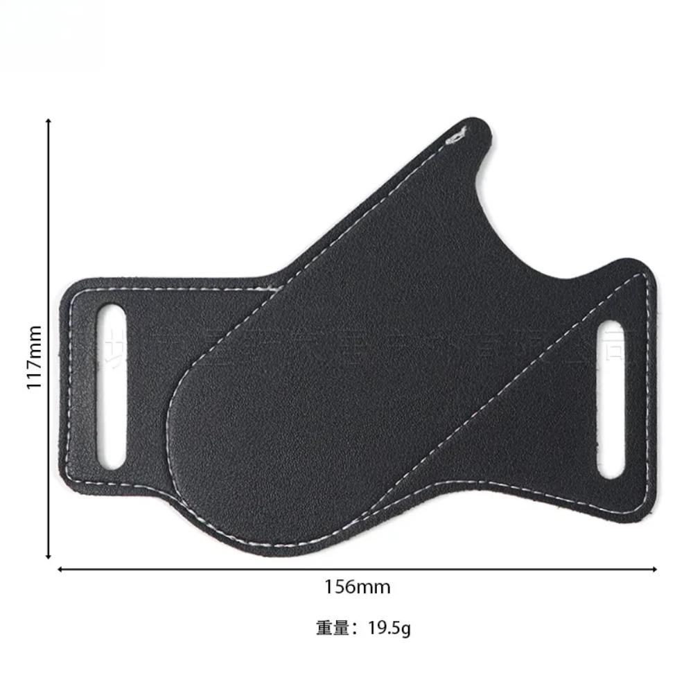 Premium Rugged Leather Knife Sheath EDC Belt Clip Holder Secure Fit Anti-Scratch Folding Knife Carrying Case Outdoor Gear