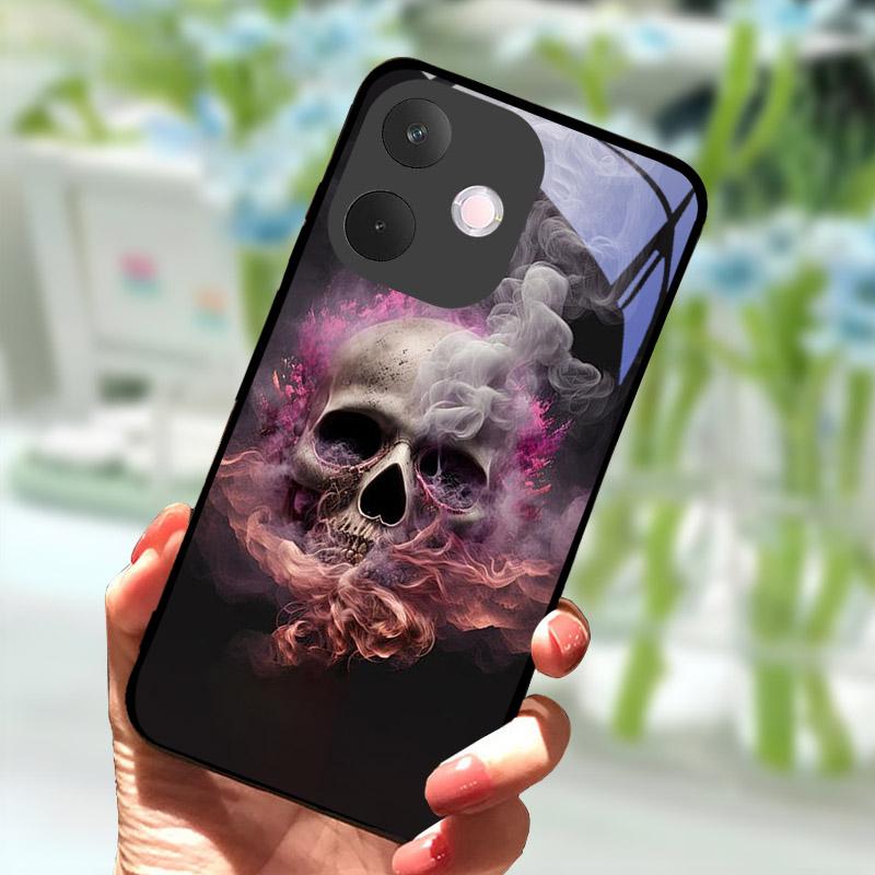 Husă Telefon Pentru OPPO A5 Pro 5G A5Pro Anti-cădere Protecție Cameră Spate Sticlă Călită Pentru OPPO A 5 Pro CPH2695 Fundas