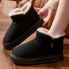 Cotton Slippers Men's Bag with Winter Warm Thick Sole, New Style for Outerwear with Added Fleece, Versatile New Cotton Shoes for Women