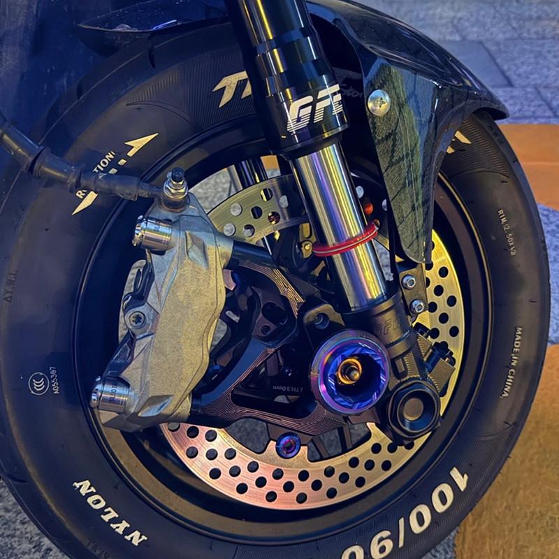 Universal M10x21 Thread Pitch 1.0/1.25mm Motorcycle Brake Master Cylinder Oil Hose Banjo Bolt Brake Calipers Bleed Screw Nipple