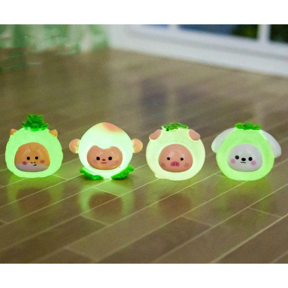 Diy Car Dashboard Ornaments Twelve Chinese Zodiac Car Interiors Decoration Desk Ornament Figures