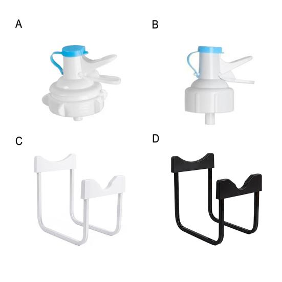 5 Gallon Water Jug Valve with Dust-Proof Cover Food Grade Reusable Water Dispenser Nozzle Holder Universal 55mm Water Bottle Spout Accessories