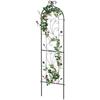 Metal Garden Trellis for Climbing Plant Support 60 X 15 In Rustproof