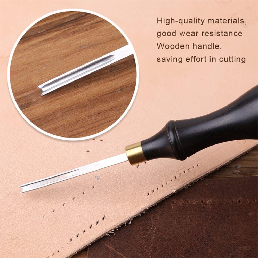 Functional Wide Mouth Skiving Tool Professional Leather Edge Beveler  Polishing