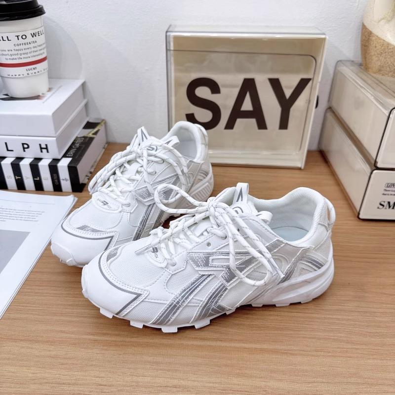 Summer New Mesh Breathable Women's Fashion Versatile Casual Lace-up Sports