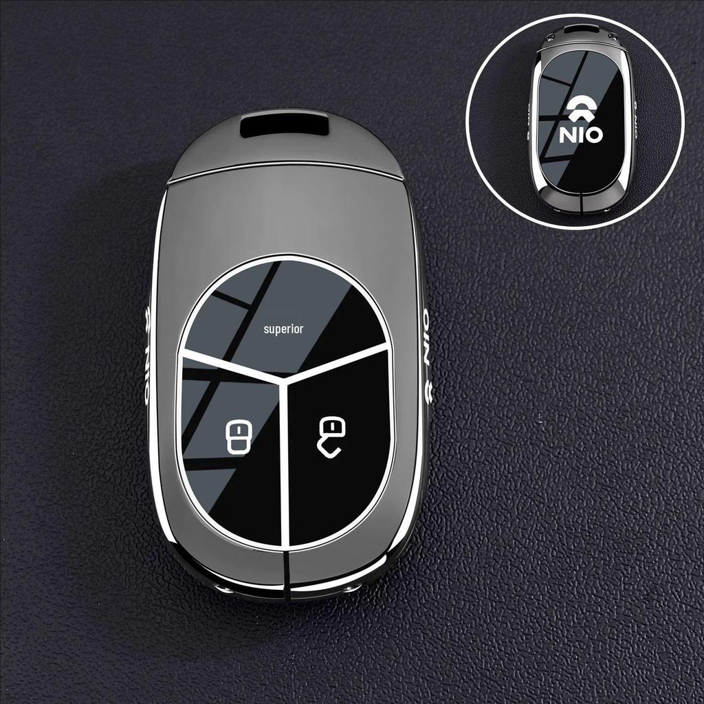 Kompatible Schlüsselhülle für NIO ET5T, New ES8, ET7, ET9, EC6, ES6, EC7, ES7.