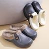 Women Men Garden Shoes Outdoor Men Antiskid Slippers Warm Women Waterproof Slippers Indoor Fuzzy Fluffy Slippers