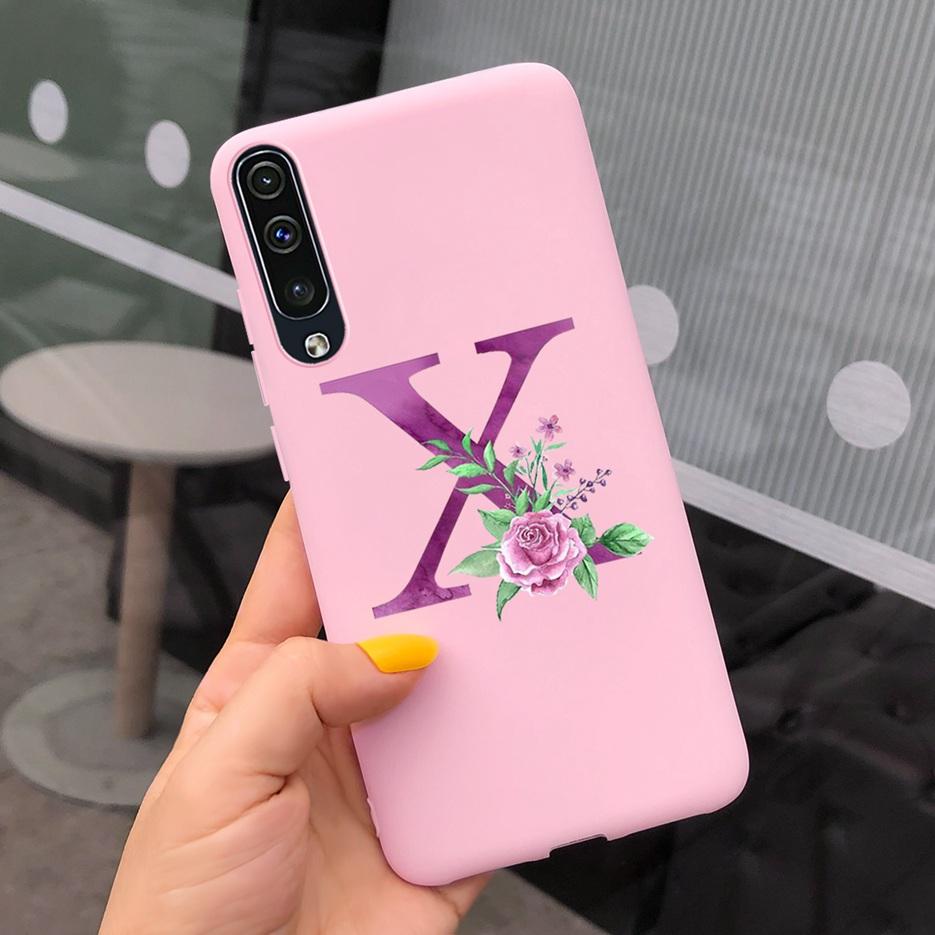 For Samsung Galaxy A30s A50s Case Soft Silicone Cute Letters Back Cover For Samsung A30 A50 s A 30 50 s Phone Cases Coque Bumper
