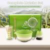 Keramik Handgefertigt Japanisches Matcha Tee Set Matcha Schale Bambus Schneebesen Teelöffel Teegeschirr Getränkegeschäft Teezubereitungswerkzeuge Zubehör
