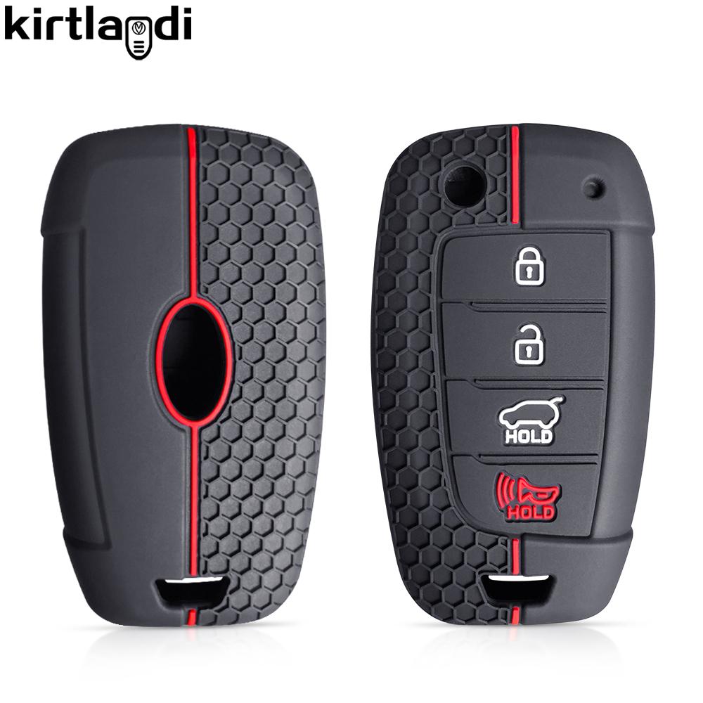 Silikonowy kluczyk samochodowy do Hyundai Tucson 2022 2023 Accent Solaris Elantra I30 I35 I40 Kona Celesta Sonata Creta Key Cover